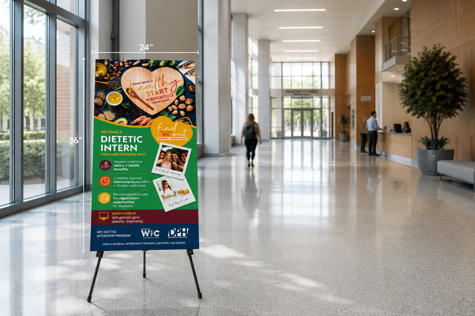 WIC Dietetic Internship Signage